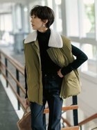 【ミラオーウェン/Mila Owen】のボア衿リサイクルダウンベスト KKI[026]|ID: prp329100004769941 ipo3291000000035080896