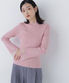 【ナチュラル ビューティー ベーシック/NATURAL BEAUTY BASIC】のシアーフレアカフスリブニット 人気、トレンドファッション・服の通販 founy(ファニー) ファッション Fashion レディースファッション Fashion for Women トップス・カットソー Cut & Sew Tops ニット Knit Tops & Sweaters インナー Innerwear シアー Sheer, See-Through フレア Flare, Flared モックネック Mock Neck, Short Turtleneck リブニット Rib Knit, Ribbed Knit 人気 Popular, Best Seller 春 Spring thumbnail ピンク|ID: prp329100004769952 ipo3291000000034793109