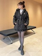 【リリーブラウン/Lily Brown】の【LILY BROWN×MARY QUANT】キルトダウンミドルコート 人気、トレンドファッション・服の通販 founy(ファニー) ファッション Fashion レディースファッション Fashion for Women アウター Coat / Outerwear Collection コート・ロングコート・ピーコート Long Coats, Peacoats & More キルティング Quilted, Quilting キルト Quilt, Quilted Fabric クラシカル Classical, Vintage-Inspired コラボ Collaboration, Collab スマート Smart, Elegant ミドル Middle Length, Mid Height メタル Metal, Metal Parts ロンドン London Style, British Inspired 冬 Winter / This Winter thumbnail BLK[009]|ID: prp329100004769967 ipo3291000000035816645