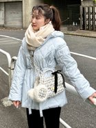 【リリーブラウン/Lily Brown】の【LILY BROWN×MARY QUANT】キルトダウンミドルコート 人気、トレンドファッション・服の通販 founy(ファニー) ファッション Fashion レディースファッション Fashion for Women アウター Coat / Outerwear Collection コート・ロングコート・ピーコート Long Coats, Peacoats & More キルティング Quilted, Quilting キルト Quilt, Quilted Fabric クラシカル Classical, Vintage-Inspired コラボ Collaboration, Collab スマート Smart, Elegant ミドル Middle Length, Mid Height メタル Metal, Metal Parts ロンドン London Style, British Inspired 冬 Winter / This Winter thumbnail LBLU[081]|ID: prp329100004769967 ipo3291000000035816647