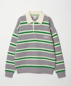 【ビューティ&ユース ユナイテッドアローズ/BEAUTY&YOUTH / UNITED ARROWS】のCGS. ボーダー ニット ポロシャツ MD.GRAY|ID: prp329100004769985 ipo3291000000034719749