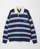 【ビューティ&ユース ユナイテッドアローズ/BEAUTY&YOUTH / UNITED ARROWS】のCGS. ボーダー ニット ポロシャツ NAVY|ID: prp329100004769985 ipo3291000000034719750