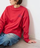 【ジャーナルスタンダード レリューム/JOURNAL STANDARD relume】の《追加》刺繍ロゴスウェット 人気、トレンドファッション・服の通販 founy(ファニー) ファッション Fashion レディースファッション Fashion for Women トップス・カットソー Cut & Sew Tops レディースパーカー・カジュアルフーディー Casual Hoodies & Sweatshirts スウェット・クルーネックトップス Sweatshirts & Crewnecks / Relaxed Fit Sweat Tops 2025年 2025 2025-2026秋冬・A/W Autumn/Winter 2025–26 AW25–26 ベーシック Basic, Essential ロング Long, Long-Length thumbnail レッド|ID: prp329100004769986 ipo3291000000035022424