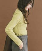 【アイテムズアーバンリサーチ/ITEMS URBAN RESEARCH】の『洗濯可』フワフワクルーネックリブニット 人気、トレンドファッション・服の通販 founy(ファニー) ファッション Fashion レディースファッション Fashion for Women トップス・カットソー Cut & Sew Tops ニット Knit Tops & Sweaters 2025年 2025 2025-2026秋冬・A/W Autumn/Winter 2025–26 AW25–26 冬 Winter / This Winter ベーシック Basic, Essential 洗える Machine Washable A/W・秋冬 Autumn/Winter thumbnail グリーン系その他|ID: prp329100004770014 ipo3291000000034623034