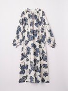 【ヴァン/Vin】のヴィンテージフラワープリントワンピース 人気、トレンドファッション・服の通販 founy(ファニー) ファッション Fashion レディースファッション Fashion for Women ワンピース Dresses とろみ Fluid, Flowy Fabric フェミニン Feminine, Girly フレア Flare, Flared フロント Front, Front Design プリント Print, Printed Pattern ベロア Velour, Soft Velvet リボン Ribbon, Bow ヴィンテージ Vintage Style エレガント 上品 Elegant thumbnail アイボリー|ID: prp329100004770524 ipo3291000000034557625