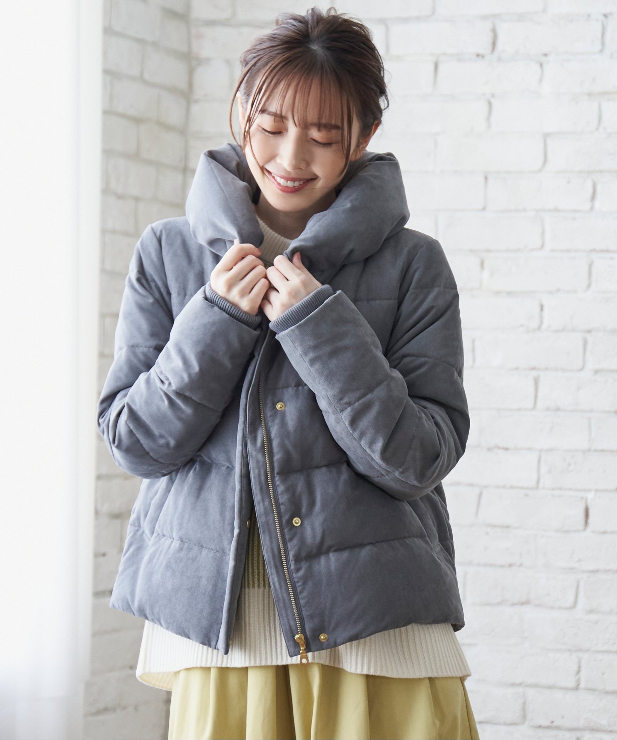 【イッカ/ikka】の【親子コーデ】洗えるダウン細コールジャケット 人気、トレンドファッション・服の通販 founy(ファニー) 　ファッション　Fashion　レディースファッション　Fashion for Women　アウター　Coat / Outerwear Collection　レディースジャケット・軽アウター　Jackets　おすすめ　Recommended / Our Picks　ウォッシャブル　Machine Washable　コーデュロイ　Corduroy, Cord Fabric　ショート　Short, Short Length　ジャケット　Jacket, Outerwear　ダウン　Down, Puffer　洗える　Machine Washable　防寒　Cold Protection, Winter-Ready　 other-1|ID: prp329100004770586 ipo3291000000034607091