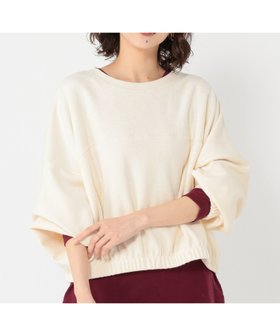 【スタディオ クリップ/studio CLIP】のパイルヨーク切り替えプルオーバー 人気、トレンドファッション・服の通販 founy(ファニー) ファッション Fashion レディースファッション Fashion for Women トップス・カットソー Cut & Sew Tops カジュアルプルオーバー・ニットトップス Pullovers & Knit Tops / Casual Pullovers おすすめ Recommended / Our Picks インナー Innerwear カットソー Cut and Sewn Top シアー Sheer, See-Through シンプル Simple, Minimal パイピング Piping, Trim Design ボンディング Bonding, Bonded Fabric ヨーク Yoke, Yoke Design |ID:prp329100004770597