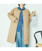 【ドゥ アルシーヴ/Doux archives】のシームレスノーカラーロングコート 人気、トレンドファッション・服の通販 founy(ファニー) ファッション Fashion レディースファッション Fashion for Women アウター Coat / Outerwear Collection コート・ロングコート・ピーコート Long Coats, Peacoats & More キルティング Quilted, Quilting ダウン Down, Puffer 防寒 Cold Protection, Winter-Ready マフラー Scarf, Muffler ロング Long, Long-Length 冬 Winter / This Winter おすすめ Recommended / Our Picks thumbnail MOCHA|ID: prp329100004770601 ipo3291000000035047141