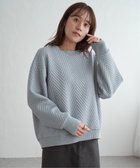 【イッカ/ikka】のフクレ幾何ジャガードプルオーバー 人気、トレンドファッション・服の通販 founy(ファニー) ファッション Fashion レディースファッション Fashion for Women トップス・カットソー Cut & Sew Tops カジュアルプルオーバー・ニットトップス Pullovers & Knit Tops / Casual Pullovers コンビ Combo, Combination Style トレーナー Sweatshirt, Trainer thumbnail サックスブルー|ID: prp329100004770602 ipo3291000000034558717