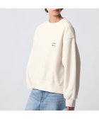 【シテン/CITEN】のCITEN 裏起毛クルーネックトップ 人気、トレンドファッション・服の通販 founy(ファニー) ファッション Fashion レディースファッション Fashion for Women カットソー Cut and Sewn Top スラックス Slacks, Dress Pants デニム Denim, Jeans Material 定番 Standard, Basic Item フィット Fit, Slim Fit ルーズ Loose, Oversized 冬 Winter / This Winter thumbnail OFF WHITE|ID: prp329100004770622 ipo3291000000034558880