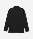 【サタデイズ ニューヨークシティ/SATURDAYS NYC】の3D Tricot Half Zip LS Shirt 人気、トレンドファッション・服の通販 founy(ファニー) ファッション Fashion レディースファッション Fashion for Women トップス・カットソー Cut & Sew Tops シャツ・ブラウス・オフィスカジュアル Elegant Blouses & Button-Ups おすすめ Recommended / Our Picks カッティング Cutting Detail ゴルフ Golf パターン Pattern, Design Print プリント Print, Printed Pattern ベスト Vest, Waistcoat ラウンド Round, Round Neck 日本製 Made In Japan 軽量 Lightweight, Ultra Light thumbnail ブラック(01)|ID: prp329100004770635 ipo3291000000034558961