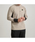 【サタデイズ ニューヨークシティ/SATURDAYS NYC】の3D Tricot Half Zip LS Shirt 人気、トレンドファッション・服の通販 founy(ファニー) ファッション Fashion レディースファッション Fashion for Women トップス・カットソー Cut & Sew Tops シャツ・ブラウス・オフィスカジュアル Elegant Blouses & Button-Ups おすすめ Recommended / Our Picks カッティング Cutting Detail ゴルフ Golf パターン Pattern, Design Print プリント Print, Printed Pattern ベスト Vest, Waistcoat ラウンド Round, Round Neck 日本製 Made In Japan 軽量 Lightweight, Ultra Light thumbnail ベージュ(27)|ID: prp329100004770635 ipo3291000000034558963