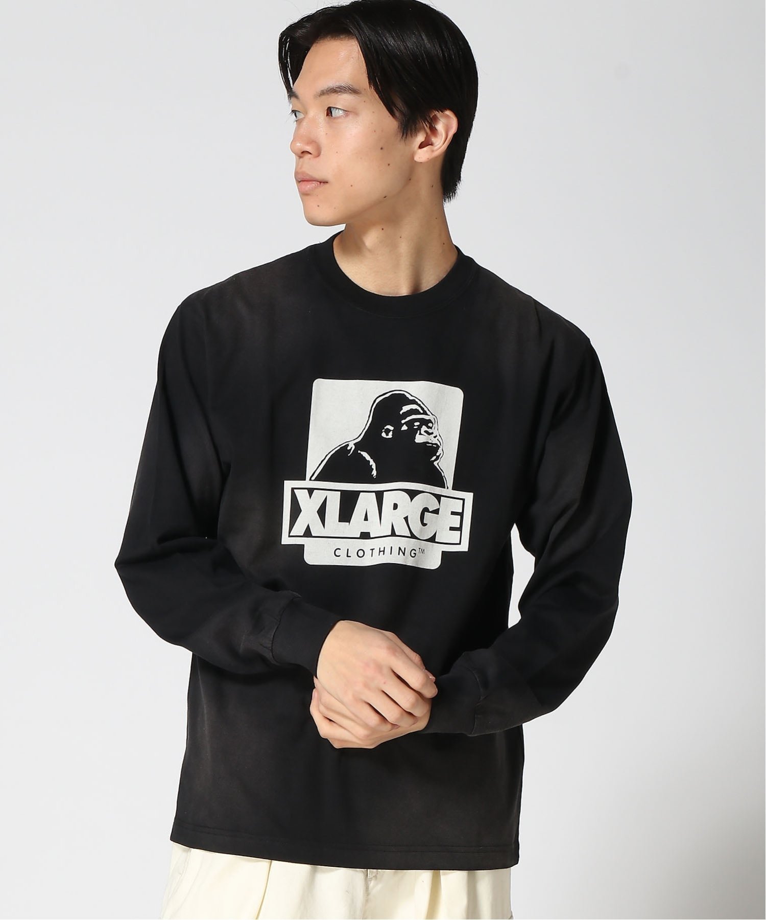【エクストララージ/XLARGE】のDISCHARGE PRINTED OG L/S TEE 人気、トレンドファッション・服の通販 founy(ファニー) 　ファッション　Fashion　レディースファッション　Fashion for Women　ジーンズ　Jeans, Denim Pants　フロント　Front, Front Design　ベーシック　Basic, Essential　 other-1|ID: prp329100004770651 ipo3291000000034559054