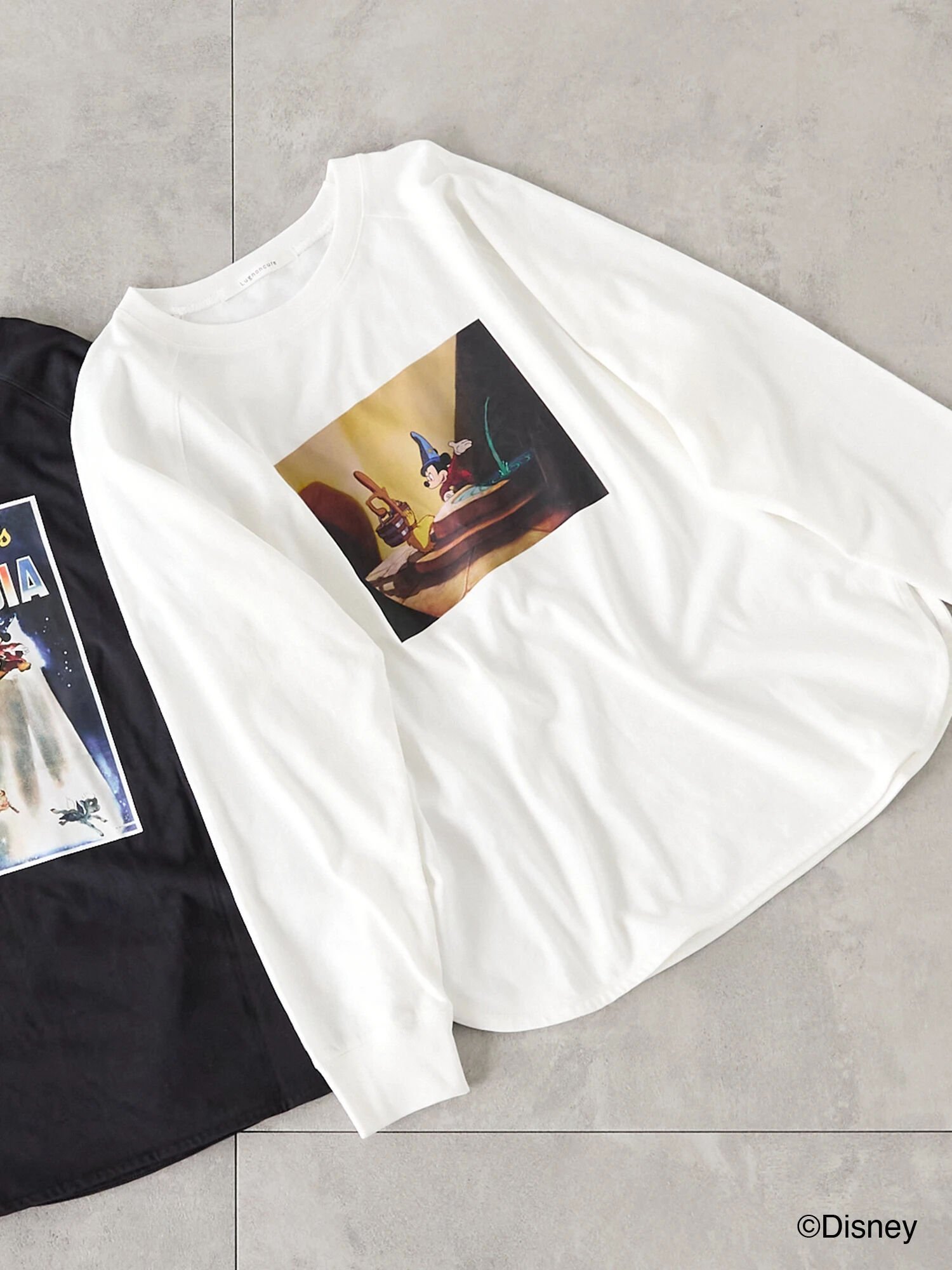 【テチチ/Te chichi】の【Disney】FANTASIA/ラグランTシャツ2 人気、トレンドファッション・服の通販 founy(ファニー) 　ファッション　Fashion　レディースファッション　Fashion for Women　トップス・カットソー　Cut & Sew Tops　シャツ・ブラウス・オフィスカジュアル　Elegant Blouses & Button-Ups　ロングTシャツ・Tシャツ　Longline T-Shirts & Tees　おすすめ　Recommended / Our Picks　インナー　Innerwear　カーディガン　Cardigan, Knitwear　シンプル　Simple, Minimal　ジャケット　Jacket, Outerwear　スペシャル　Special, Limited Edition　フロント　Front, Front Design　プリント　Print, Printed Pattern　ボトム　Bottoms, Lower Wear　切替　Switching, Contrast Panel　 other-1|ID: prp329100004770671 ipo3291000000034717793