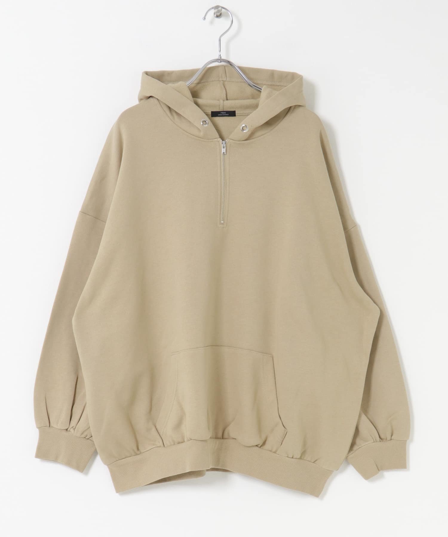 【アイテムズアーバンリサーチ/ITEMS URBAN RESEARCH】のハイヒートコットンハーフジップスウェット インテリア・キッズ・メンズ・レディースファッション・服の通販 founy(ファニー) 　ファッション　Fashion　レディースファッション　Fashion for Women　トップス・カットソー　Cut & Sew Tops　レディースパーカー・カジュアルフーディー　Casual Hoodies & Sweatshirts　スウェット・クルーネックトップス　Sweatshirts & Crewnecks / Relaxed Fit Sweat Tops　2025年　2025　2025-2026秋冬・A/W　Autumn/Winter 2025–26 AW25–26　冬　Winter / This Winter　おすすめ　Recommended / Our Picks　アウトドア　Outdoor Clothing　シンプル　Simple, Minimal　スウェット / スエット　Sweatshirt, Sweatwear　タートル　Turtleneck, Turtle Collar　トレンド　Trend, Trending Now　リラックス　Relax, Relaxed Fit　今季　This Season, Current Season　A/W・秋冬　Autumn/Winter　ベージュ|ID: prp329100004770686 ipo3291000000034624611
