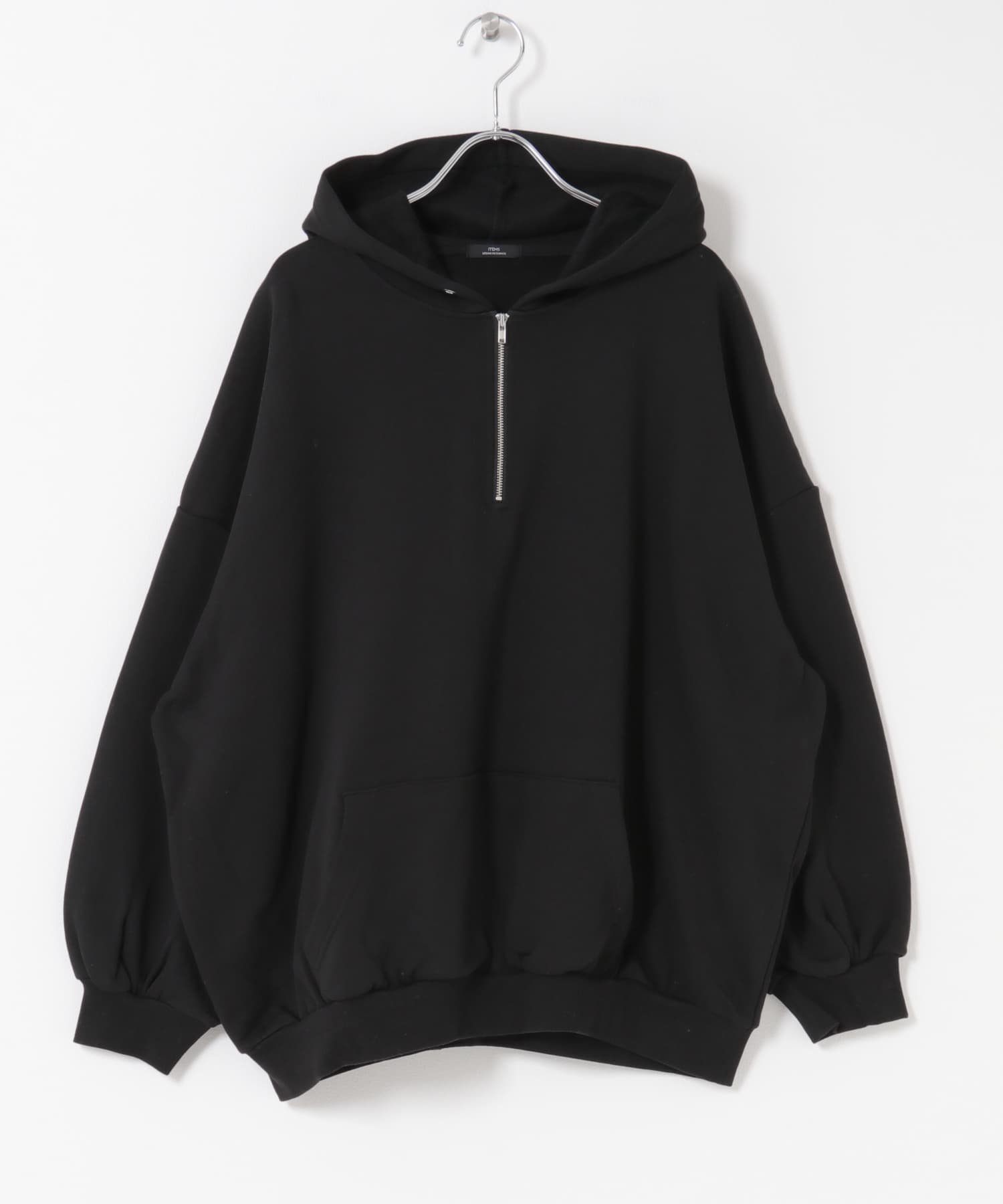 【アイテムズアーバンリサーチ/ITEMS URBAN RESEARCH】のハイヒートコットンハーフジップスウェット インテリア・キッズ・メンズ・レディースファッション・服の通販 founy(ファニー) 　ファッション　Fashion　レディースファッション　Fashion for Women　トップス・カットソー　Cut & Sew Tops　レディースパーカー・カジュアルフーディー　Casual Hoodies & Sweatshirts　スウェット・クルーネックトップス　Sweatshirts & Crewnecks / Relaxed Fit Sweat Tops　2025年　2025　2025-2026秋冬・A/W　Autumn/Winter 2025–26 AW25–26　冬　Winter / This Winter　おすすめ　Recommended / Our Picks　アウトドア　Outdoor Clothing　シンプル　Simple, Minimal　スウェット / スエット　Sweatshirt, Sweatwear　タートル　Turtleneck, Turtle Collar　トレンド　Trend, Trending Now　リラックス　Relax, Relaxed Fit　今季　This Season, Current Season　A/W・秋冬　Autumn/Winter　ブラック|ID: prp329100004770686 ipo3291000000034624614