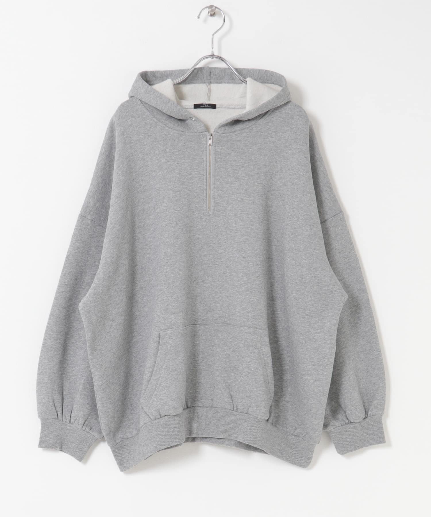 【アイテムズアーバンリサーチ/ITEMS URBAN RESEARCH】のハイヒートコットンハーフジップスウェット インテリア・キッズ・メンズ・レディースファッション・服の通販 founy(ファニー) 　ファッション　Fashion　レディースファッション　Fashion for Women　トップス・カットソー　Cut & Sew Tops　レディースパーカー・カジュアルフーディー　Casual Hoodies & Sweatshirts　スウェット・クルーネックトップス　Sweatshirts & Crewnecks / Relaxed Fit Sweat Tops　2025年　2025　2025-2026秋冬・A/W　Autumn/Winter 2025–26 AW25–26　冬　Winter / This Winter　おすすめ　Recommended / Our Picks　アウトドア　Outdoor Clothing　シンプル　Simple, Minimal　スウェット / スエット　Sweatshirt, Sweatwear　タートル　Turtleneck, Turtle Collar　トレンド　Trend, Trending Now　リラックス　Relax, Relaxed Fit　今季　This Season, Current Season　A/W・秋冬　Autumn/Winter　グレー|ID: prp329100004770686 ipo3291000000034624616