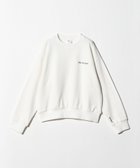 【ユナイテッドアローズ/UNITED ARROWS】の【別注】 HANDTEX メッセージ スウェット 人気、トレンドファッション・服の通販 founy(ファニー) ファッション Fashion レディースファッション Fashion for Women トップス・カットソー Cut & Sew Tops レディースパーカー・カジュアルフーディー Casual Hoodies & Sweatshirts スウェット・クルーネックトップス Sweatshirts & Crewnecks / Relaxed Fit Sweat Tops アンダー Underwear Essentials コレクション Collection, Seasonal Line サーマル Thermal, Waffle Knit スウェット / スエット Sweatshirt, Sweatwear 別注 Limited Edition, Custom Order thumbnail OFF WHITE|ID: prp329100004770688 ipo3291000000034559553