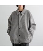 【ローリーズファーム/LOWRYS FARM】の【LFM】メルトンコーチジャケット 人気、トレンドファッション・服の通販 founy(ファニー) ファッション Fashion レディースファッション Fashion for Women アウター Coat / Outerwear Collection レディースジャケット・軽アウター Jackets スウェット / スエット Sweatshirt, Sweatwear スラックス Slacks, Dress Pants デニム Denim, Jeans Material ボトム Bottoms, Lower Wear メルトン Melton, Heavy Wool 冬 Winter / This Winter thumbnail グレー15|ID: prp329100004770709 ipo3291000000034559878