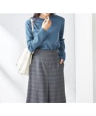 【アー ヴェー ヴェー/a.v.v】の【洗える】プチハイネックニット【アンサンブル対応】 ブルー|ID: prp329100004770715 ipo3291000000034560008