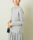 【アー ヴェー ヴェー/a.v.v】の【洗える】プチハイネックニット【アンサンブル対応】 グレー|ID: prp329100004770715 ipo3291000000034560019