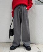 【チャオパニックティピー/CIAOPANIC TYPY】の【サイズ展開豊富】全骨格優勝スラックスパンツ グレー|ID: prp329100004770762 ipo3291000000034560897