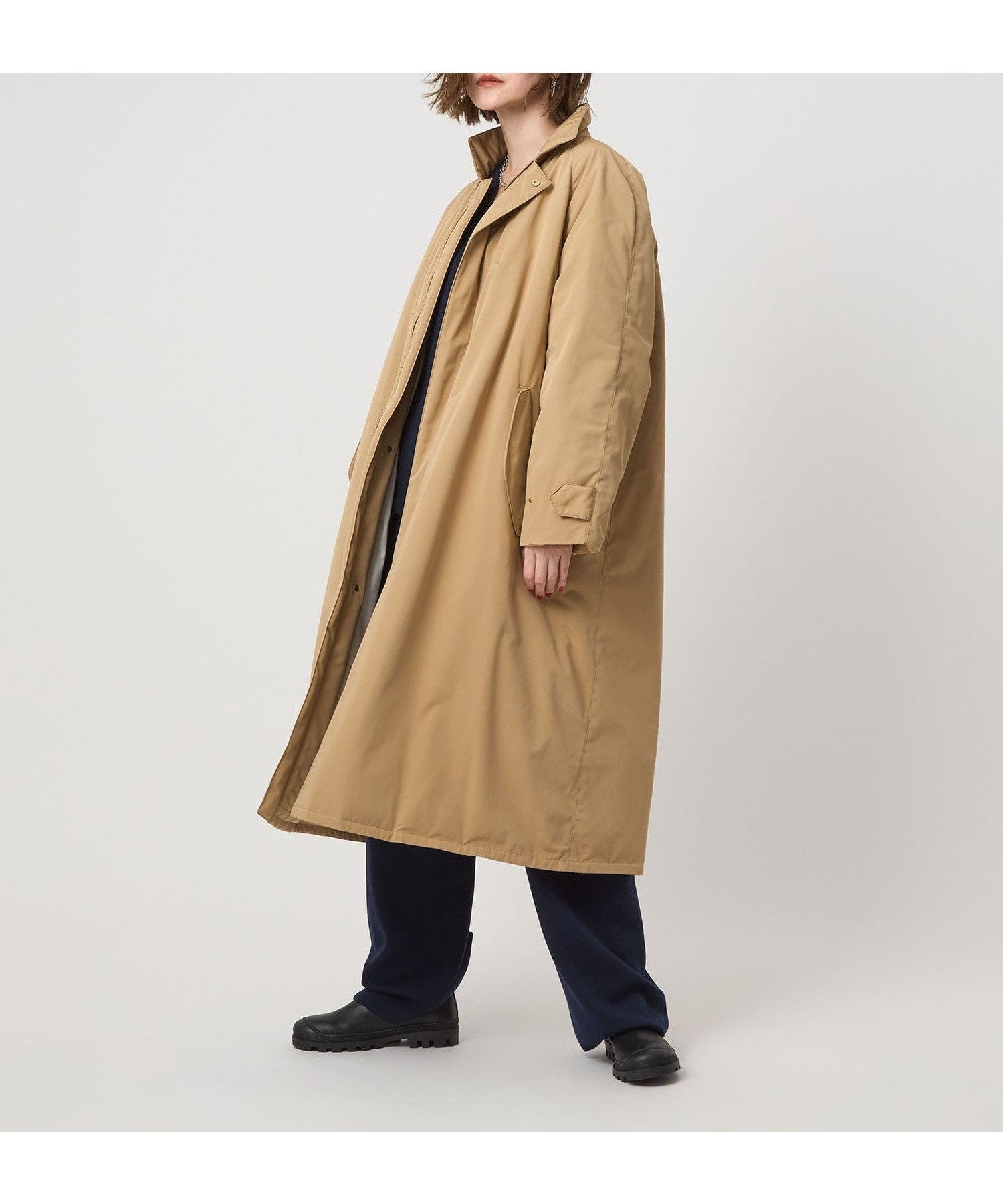 【ユナイテッドアローズ/UNITED ARROWS】のconte バルカラー ダウンコート 人気、トレンドファッション・服の通販 founy(ファニー) 　ファッション　Fashion　レディースファッション　Fashion for Women　アウター　Coat / Outerwear Collection　コート・ロングコート・ピーコート　Long Coats, Peacoats & More　ダウンジャケット・軽量ダウン　Warm & Lightweight Down Jackets　スリーブ　Sleeve, Long Sleeve / Short Sleeve　ダウン　Down, Puffer　マニッシュ　Mannish, Boyish　 other-1|ID: prp329100004770764 ipo3291000000034771228