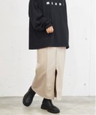 【ティップトッププラスポケット/tiptop+pocket】のtiptop/フロントZIPナロースカート アイボリー|ID: prp329100004770789 ipo3291000000034561418