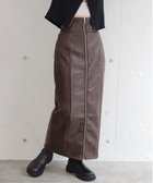 【ティップトッププラスポケット/tiptop+pocket】のtiptop/フロントZIPナロースカート B|ID: prp329100004770789 ipo3291000000034561421