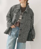 【スピック&スパン/Spick & Span】のツイードCPOブルゾン 人気、トレンドファッション・服の通販 founy(ファニー) ファッション Fashion レディースファッション Fashion for Women アウター Coat / Outerwear Collection ブルゾンジャケット・スポーティアウター Blouson Jackets シルク Silk, 100% Silk スタンド Stand Collar, Upright Stand スマート Smart, Elegant ツイード Twill, Twill Weave バランス Balance, Style Balance フェイクレザー Faux Leather, PU Leather フラップ Flap, Flap Pocket ブルゾン Blouson, Bomber Jacket エレガント 上品 Elegant thumbnail ブラックベース|ID: prp329100004770802 ipo3291000000035097886