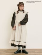【サマンサモスモス/Samansa Mos2】の【Alice*Samansa Mos2】配色エプロンワンピース 人気、トレンドファッション・服の通販 founy(ファニー) ファッション Fashion レディースファッション Fashion for Women ワンピース Dresses おすすめ Recommended / Our Picks ガーリー Girly, Feminine Style コラボ Collaboration, Collab ベロア Velour, Soft Velvet モチーフ Motif, Design Theme 冬 Winter / This Winter thumbnail ベージュ|ID: prp329100004770854 ipo3291000000035048909
