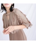 【プールヴー/PourVous】のラッフルキーホール結婚式パーティードレスお呼ばれオケージョンドレス同窓会 人気、トレンドファッション・服の通販 founy(ファニー) ファッション Fashion レディースファッション Fashion for Women ワンピース Dresses フォーマル・パーティードレス・結婚式用ドレス Elegant & Casual Dresses ドレス Dress, One-Piece フォーマル Formal, Dressy プリーツ Pleats, Pleated レース Lace, Lace Fabric おすすめ Recommended / Our Picks エレガント 上品 Elegant セレモニー Ceremony 結婚式 Wedding 二次会 After Party thumbnail グレージュ|ID: prp329100004770888 ipo3291000000034562685