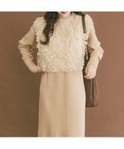 【アイテムズアーバンリサーチ/ITEMS URBAN RESEARCH】のループニットベストセットワンピース イエロー系その他|ID: prp329100004770910 ipo3291000000034820800