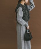 【アイテムズアーバンリサーチ/ITEMS URBAN RESEARCH】のループニットベストセットワンピース グレー|ID: prp329100004770910 ipo3291000000034820801