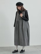 【サマンサモスモス/Samansa Mos2】の【WEB限定 Sサイズ】コール天ノースリーブワンピース グレー|ID: prp329100004770925 ipo3291000000034562943