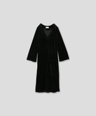 【ビーアパートメント/b apartment / MEN】の「WHYTO. / ホワイト」Vスリットベロアワンピース 人気、トレンドファッション・服の通販 founy(ファニー) ファッション Fashion メンズファッション Fashion for Men スリット Slit, Slit Detail センター Center, Center Line ドレス Dress, One-Piece ベロア Velour, Soft Velvet A/W・秋冬 Autumn/Winter 再入荷 Restock / Back in Stock thumbnail BLACK|ID: prp329100004770929 ipo3291000000034562985