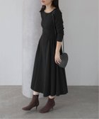 【ラ トータリテ/La TOTALITE】のフィットフレアニットワンピース 人気、トレンドファッション・服の通販 founy(ファニー) ファッション Fashion レディースファッション Fashion for Women ワンピース Dresses ニットワンピース Knit Dresses 2025年 2025 2025-2026秋冬・A/W Autumn/Winter 2025–26 AW25–26 フィット Fit, Slim Fit フレア Flare, Flared エレガント 上品 Elegant thumbnail ブラック|ID: prp329100004770933 ipo3291000000034988110