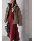 【ラ トータリテ/La TOTALITE】のフィットフレアニットワンピース 人気、トレンドファッション・服の通販 founy(ファニー) ファッション Fashion レディースファッション Fashion for Women ワンピース Dresses ニットワンピース Knit Dresses 2025年 2025 2025-2026秋冬・A/W Autumn/Winter 2025–26 AW25–26 フィット Fit, Slim Fit フレア Flare, Flared エレガント 上品 Elegant thumbnail ボルドー|ID: prp329100004770933 ipo3291000000034988111