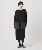 【ユナイテッドアローズ/UNITED ARROWS】のポケット ワンピース 人気、トレンドファッション・服の通販 founy(ファニー) ファッション Fashion レディースファッション Fashion for Women ワンピース Dresses おすすめ Recommended / Our Picks エレガント 上品 Elegant ストラップシューズ Strap Shoes, Mary Janes スリーブ Sleeve, Long Sleeve / Short Sleeve バランス Balance, Style Balance フェイクファー Faux Fur, Imitation Fur ポケット Pocket, Pocket Detail ミラノリブ Milano Rib, Milano Stitch ラグジュアリー Luxury, Elegant ロング Long, Long-Length thumbnail BLACK|ID: prp329100004770941 ipo3291000000034986798
