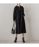 【ドロワット ロートレアモン/Droite Lautreamont】の【WEB限定】圧縮起毛ステンニットワンピース≪手洗い可能≫ ブラック|ID: prp329100004770943 ipo3291000000035172108