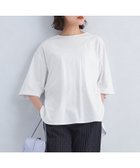 【ユナイテッドアローズ/UNITED ARROWS】のKOKAGE タック ラウンドヘム プルオーバー カットソー -接触冷感・UVカット- 人気、トレンドファッション・服の通販 founy(ファニー) ファッション Fashion レディースファッション Fashion for Women トップス・カットソー Cut & Sew Tops カジュアルプルオーバー・ニットトップス Pullovers & Knit Tops / Casual Pullovers カットソー・ベーシックTシャツ Cut-and-Sewn Tops / Stretch Tees & Basics おすすめ Recommended / Our Picks カットソー Cut and Sewn Top シンプル Simple, Minimal フロント Front, Front Design ポンチョ Poncho, Cape Style ワイド Wide, Wide Fit 夏 Summer 春 Spring thumbnail OFF WHITE|ID: prp329100004770954 ipo3291000000034563201