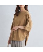 【ユナイテッドアローズ/UNITED ARROWS】のKOKAGE タック ラウンドヘム プルオーバー カットソー -接触冷感・UVカット- 人気、トレンドファッション・服の通販 founy(ファニー) ファッション Fashion レディースファッション Fashion for Women トップス・カットソー Cut & Sew Tops カジュアルプルオーバー・ニットトップス Pullovers & Knit Tops / Casual Pullovers カットソー・ベーシックTシャツ Cut-and-Sewn Tops / Stretch Tees & Basics おすすめ Recommended / Our Picks カットソー Cut and Sewn Top シンプル Simple, Minimal フロント Front, Front Design ポンチョ Poncho, Cape Style ワイド Wide, Wide Fit 夏 Summer 春 Spring thumbnail BEIGE|ID: prp329100004770954 ipo3291000000034563205