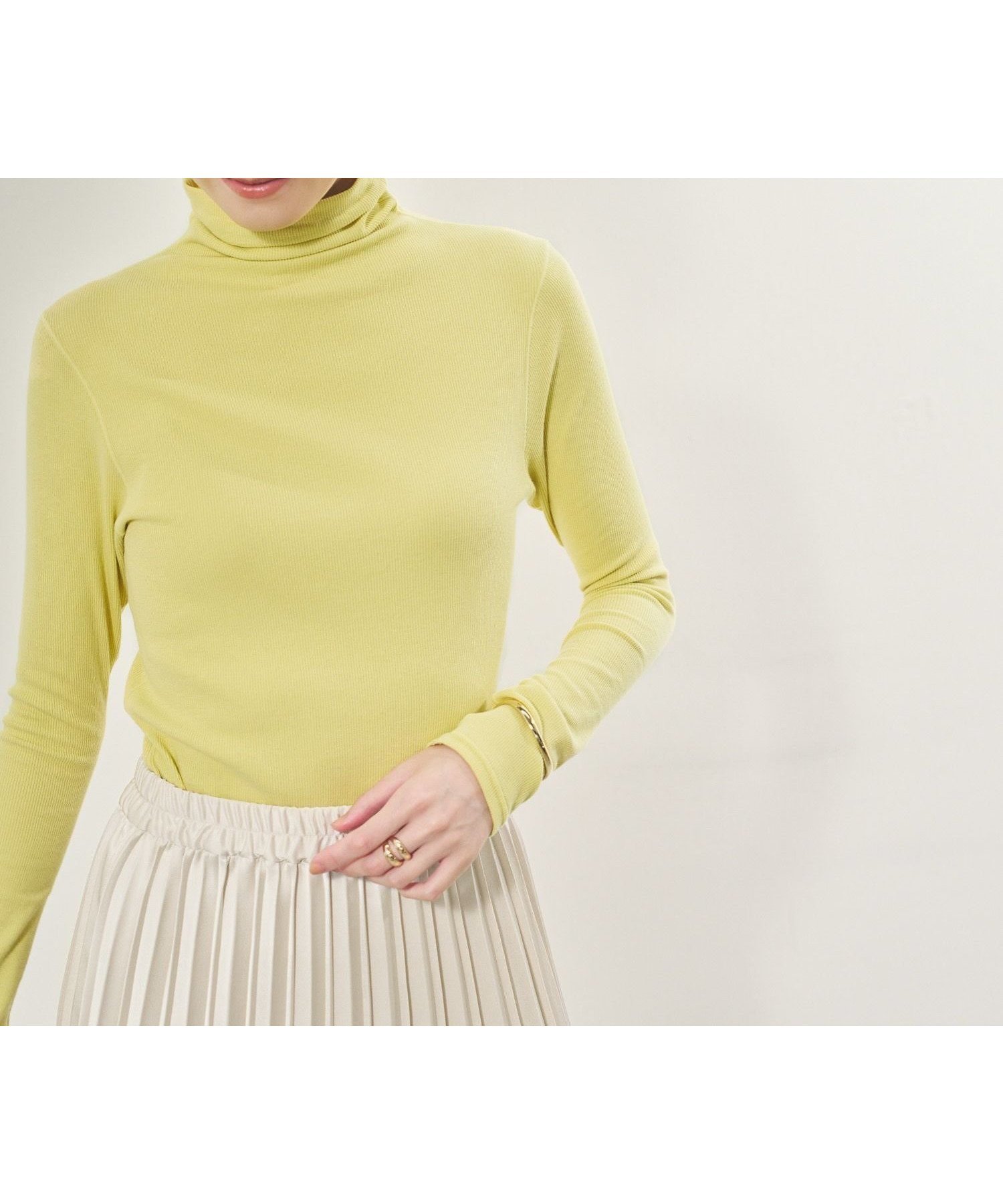 【エルーラ/Elura】のジンジャーモイストタートル/133670 インテリア・キッズ・メンズ・レディースファッション・服の通販 founy(ファニー) ファッション Fashion レディースファッション Fashion for Women インナー Innerwear シアー Sheer, See-Through 冬 Winter / This Winter イエロー62|ID: prp329100004770987 ipo3291000000034563711