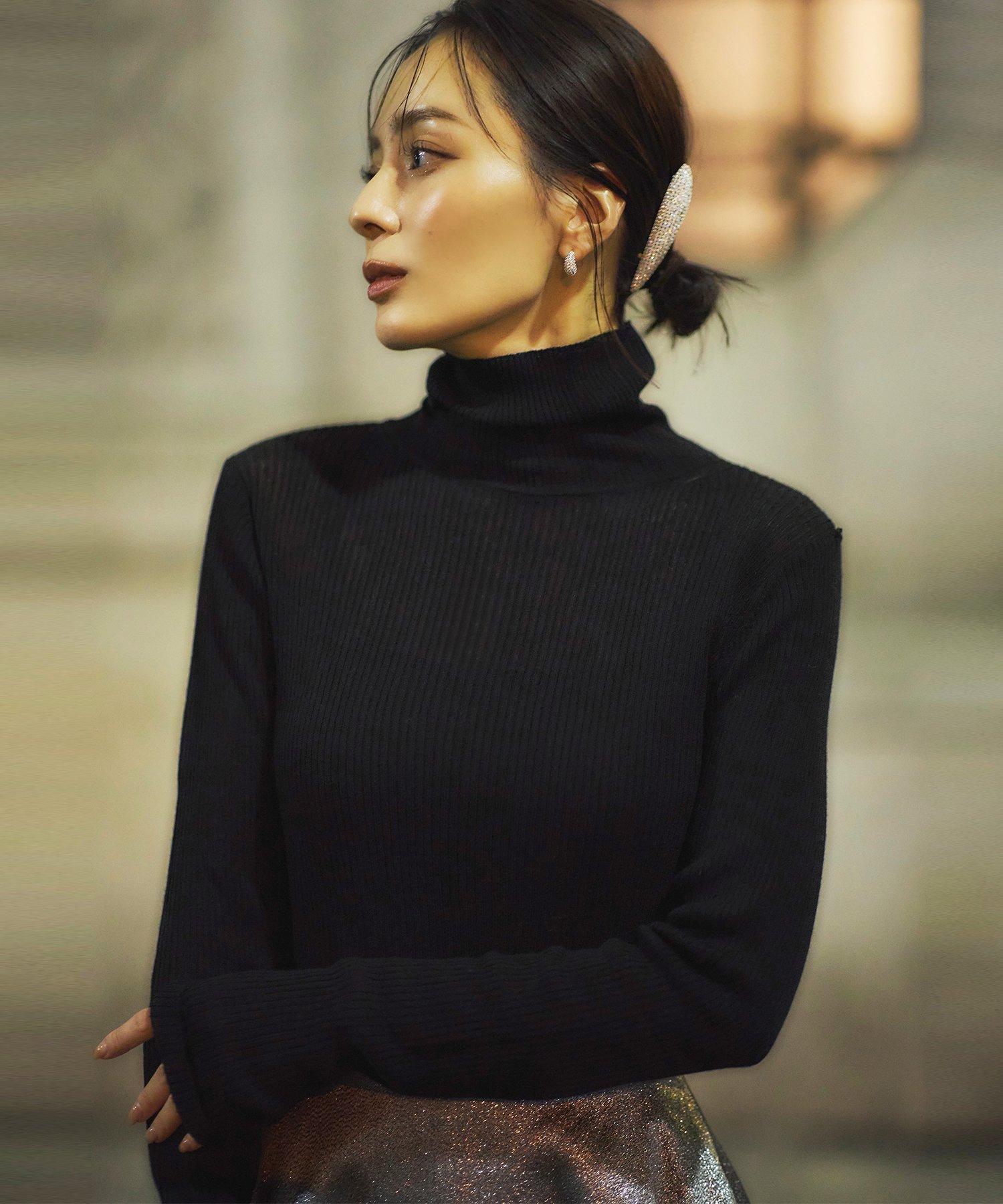 【アニュアンス/anuans】のハイゲージウールフィットリブタートルニット インテリア・キッズ・メンズ・レディースファッション・服の通販 founy(ファニー) ファッション Fashion レディースファッション Fashion for Women トップス・カットソー Cut & Sew Tops ニット Knit Tops & Sweaters インナー Innerwear シアー Sheer, See-Through フィット Fit, Slim Fit BLACK|ID: prp329100004771004 ipo3291000000034563930