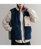 【ロッキーモンロー/Rocky Monroe】のKRIFF MAYER シャギーボアベスト 人気、トレンドファッション・服の通販 founy(ファニー) ファッション Fashion レディースファッション Fashion for Women アウター Coat / Outerwear Collection トップス・カットソー Cut & Sew Tops ベスト&ジレ / 重ね着スタイル Vests & Gilets アウトドア Outdoor Clothing アメリカン American Style インナー Innerwear カットソー Cut and Sewn Top コンパクト Compact, Small Size ジップ Zip, Zipper スタンド Stand Collar, Upright Stand スマホ Smartphone, Mobile Device トレンド Trend, Trending Now バランス Balance, Style Balance フィット Fit, Slim Fit プリント Print, Printed Pattern ベーシック Basic, Essential ポケット Pocket, Pocket Detail ミックス Mix, Mixed Style メッシュ Mesh, Net Fabric メンズ Men's, Menswear 再入荷 Restock / Back in Stock おすすめ Recommended / Our Picks thumbnail 79.ネイビー|ID: prp329100004771026 ipo3291000000034596841