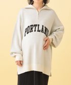 【レプシィム ローリーズファーム/LEPSIM LOWRYS FARM】の【産前・産後対応】マタニティ/ハーフZIPロゴニットチュニック 人気、トレンドファッション・服の通販 founy(ファニー) ファッション Fashion キッズファッション Fashion for Kids おすすめ Recommended / Our Picks スリット Slit, Slit Detail チュニック Tunic, Long Top ハーフ Half, Half-Length プリーツ Pleats, Pleated 人気 Popular, Best Seller thumbnail ナチュラル08|ID: prp329100004771037 ipo3291000000035224070