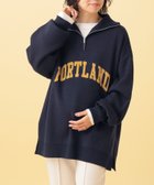 【レプシィム ローリーズファーム/LEPSIM LOWRYS FARM】の【産前・産後対応】マタニティ/ハーフZIPロゴニットチュニック 人気、トレンドファッション・服の通販 founy(ファニー) ファッション Fashion キッズファッション Fashion for Kids おすすめ Recommended / Our Picks スリット Slit, Slit Detail チュニック Tunic, Long Top ハーフ Half, Half-Length プリーツ Pleats, Pleated 人気 Popular, Best Seller thumbnail ネイビー88|ID: prp329100004771037 ipo3291000000035224072