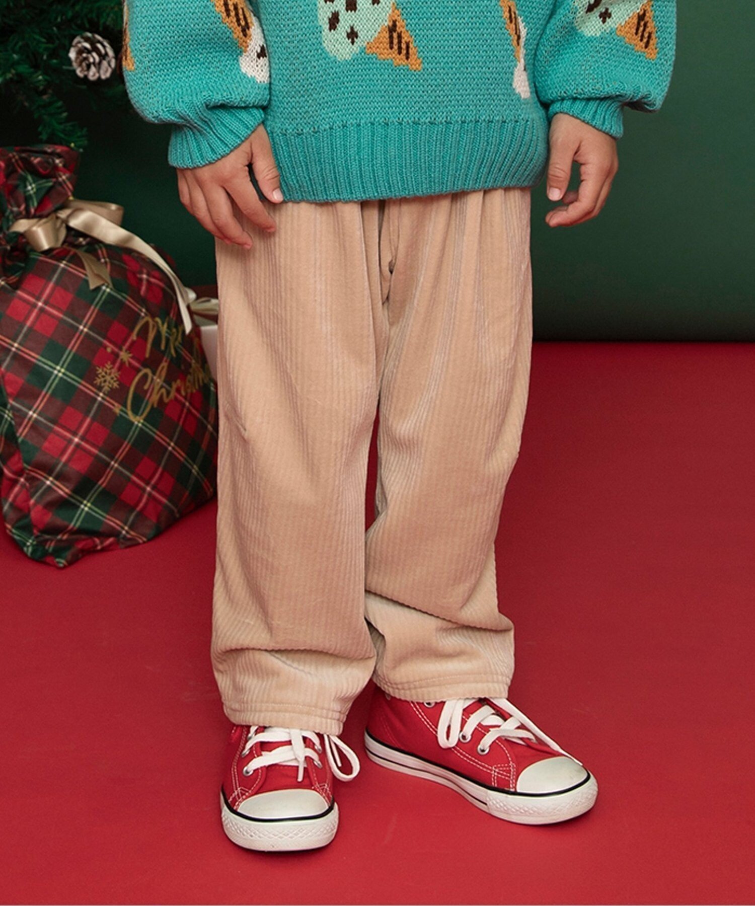 【エフオー オンラインストア/F.O.Online Store / KIDS】のあったかふわとろテーパードパンツ 10分丈 人気、トレンドファッション・服の通販 founy(ファニー) ファッション Fashion キッズファッション Fashion for Kids ボトムス Bottoms コレクション Collection, Seasonal Line トレーナー Sweatshirt, Trainer ボトム Bottoms, Lower Wear 冬 Winter / This Winter other-1|ID: prp329100004771115 ipo3291000000034731625