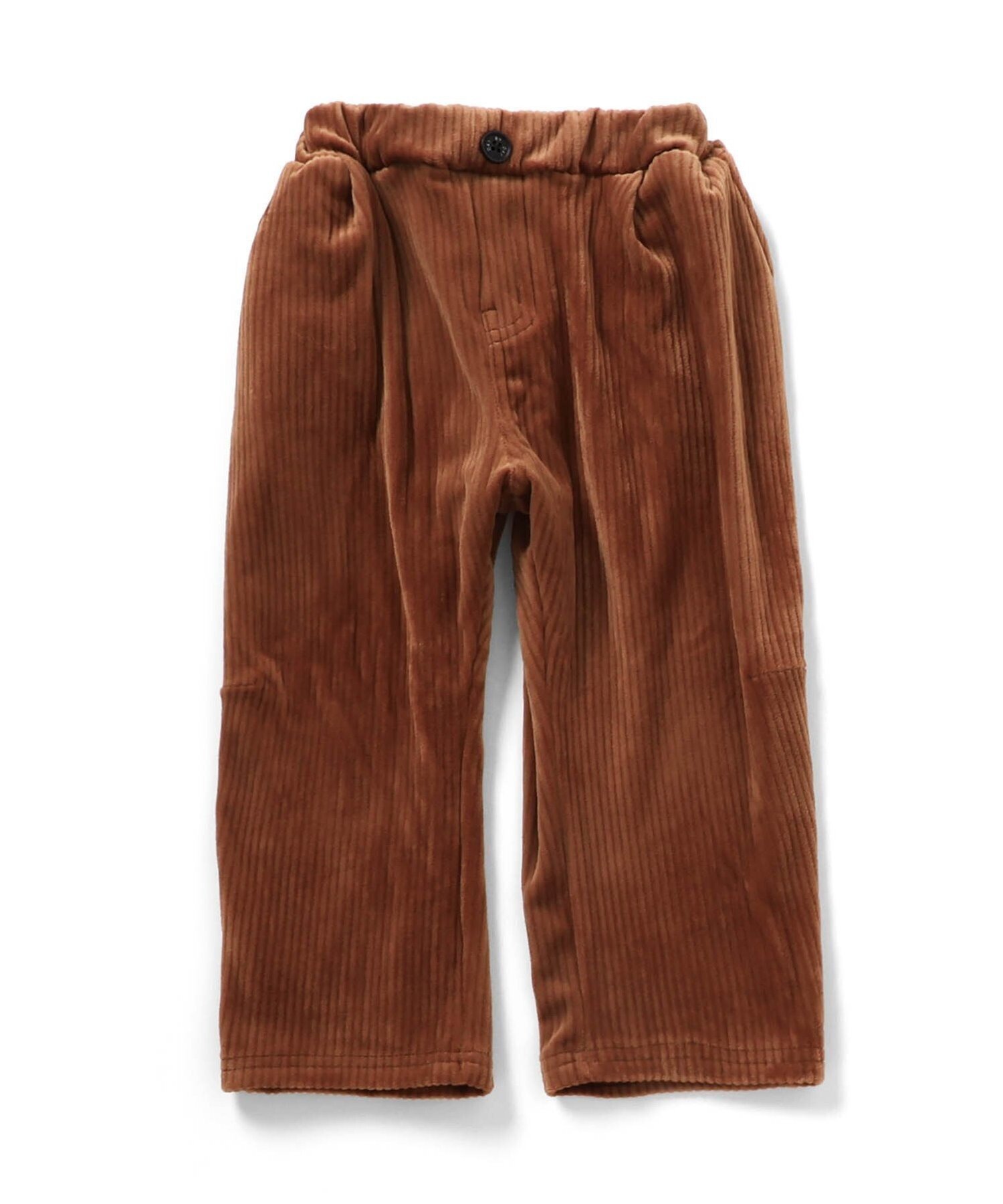 【エフオー オンラインストア/F.O.Online Store / KIDS】のあったかふわとろテーパードパンツ 10分丈 インテリア・キッズ・メンズ・レディースファッション・服の通販 founy(ファニー) ファッション Fashion キッズファッション Fashion for Kids ボトムス Bottoms コレクション Collection, Seasonal Line トレーナー Sweatshirt, Trainer ボトム Bottoms, Lower Wear 冬 Winter / This Winter キャメル|ID: prp329100004771115 ipo3291000000034731627