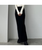 【ジュノア/JUNOAH】のLouere シャギーニットスカート Bブラック|ID: prp329100004771635 ipo3291000000034568793